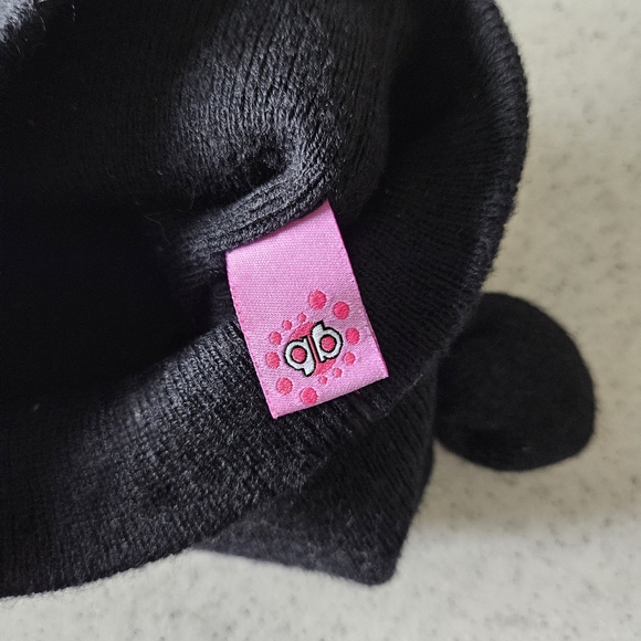 Vintage Y2K MEOW Beanie 2000s Hot Topic Limited Edition Beanie With Cat Ears - Picture 3 of 4